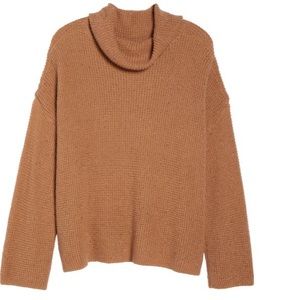BP Chunky Thermal Cowel Neck Sweater